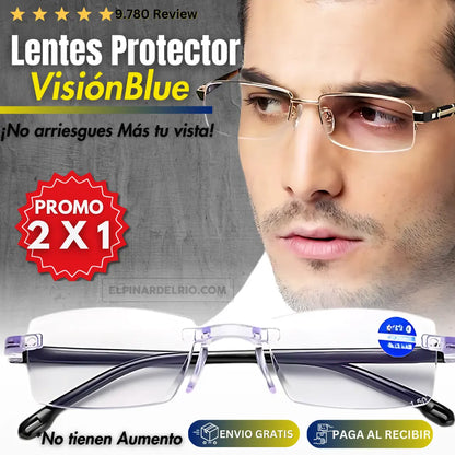 PACK X 2 Lentes Protectores Vision Blue 50%OFF