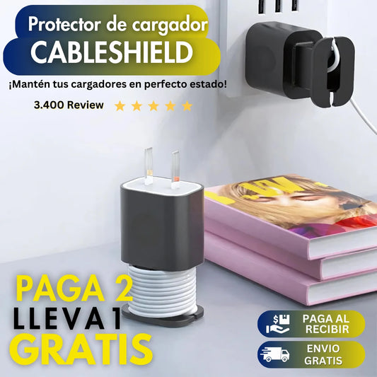 PAGA 2 Y LLEVA 3 Protector CableShield 50%OFF