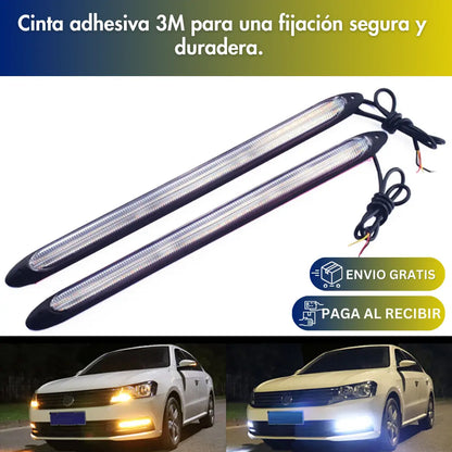 2 Piezas Tiras FaroFlex LED 50% OFF