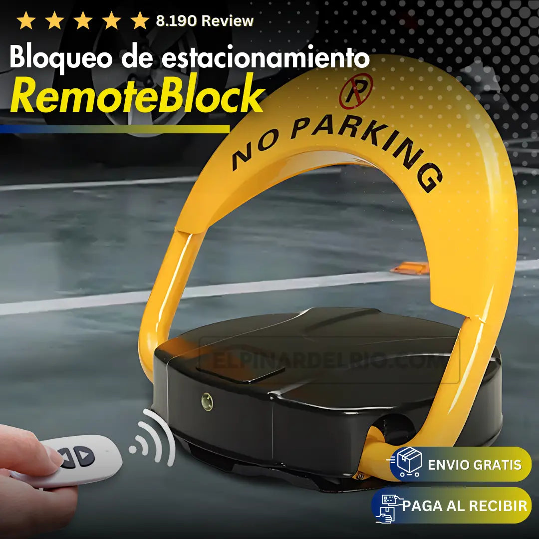 Bloqueo de estacionamiento RemoteBlock 50% OFF