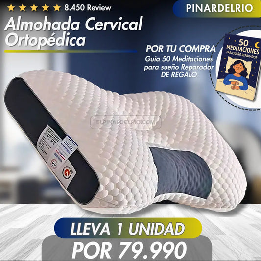 Almohadas Cervical Ortopedica  ConfortDream Gratis: “50 Meditaciones para Sueño Reparador” con tu compra