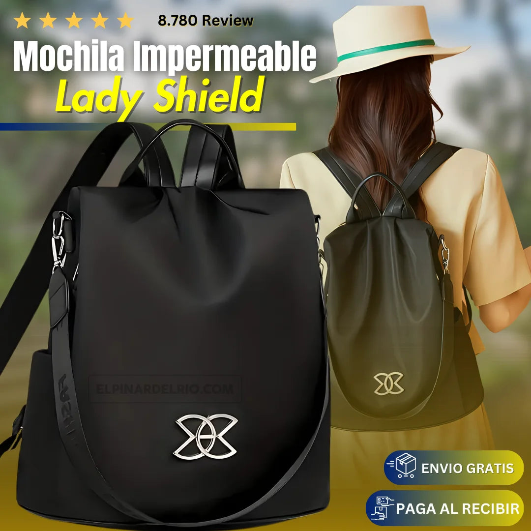 Mochila Impemeable Lady Shield 50% OFF