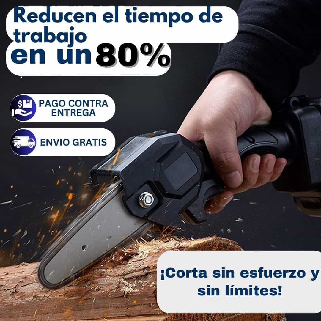 Motosierra Inalambrica Portátil + Maletin gratis 50% OFF