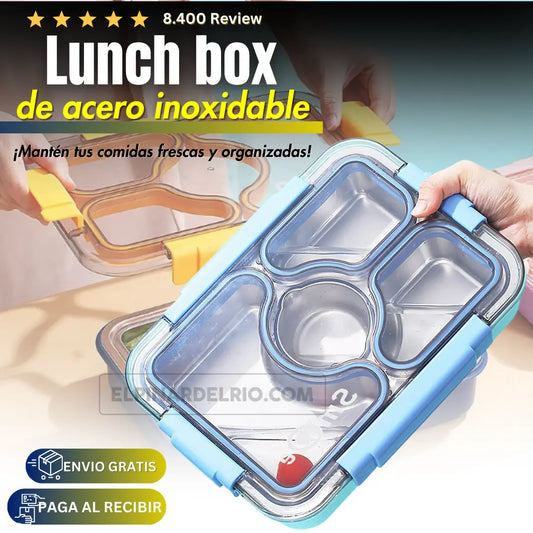 Lunch Box de acero inoxidable 50% OFF