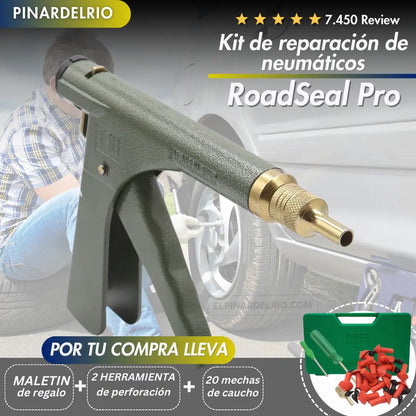 Kit de reparación de neumáticos RoadSeal Pro