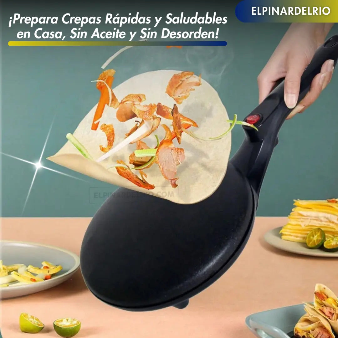 Maquina Crepas Maker Pro Electrica