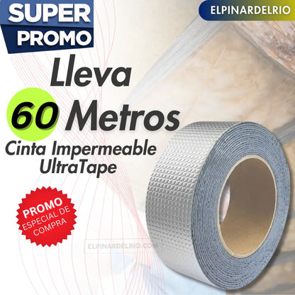 Paga 30mtrs lleva 60 mtrs (Cinta Impermeable UltraTape