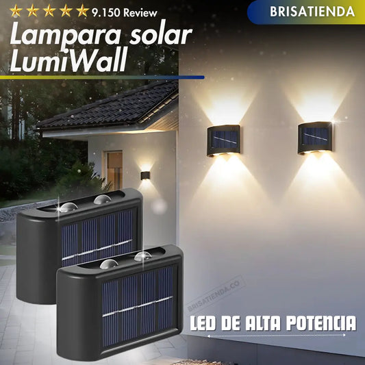 Lampara solar LumiWall