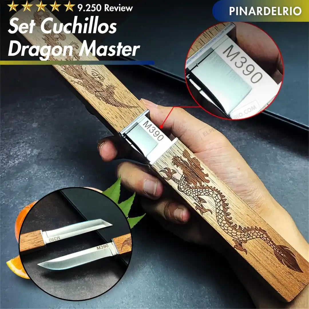 Set Cuchillos  Dragon Master