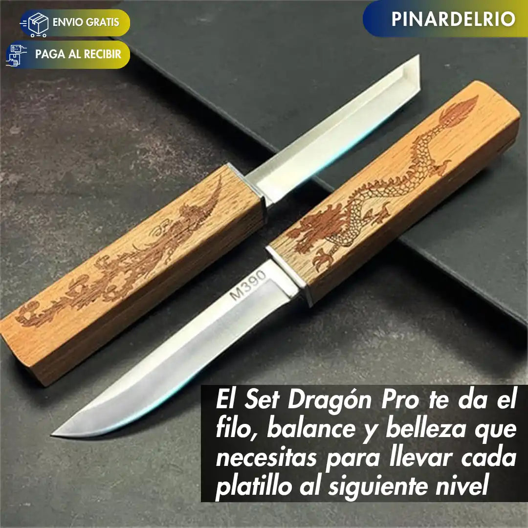 Set Cuchillos  Dragon Master