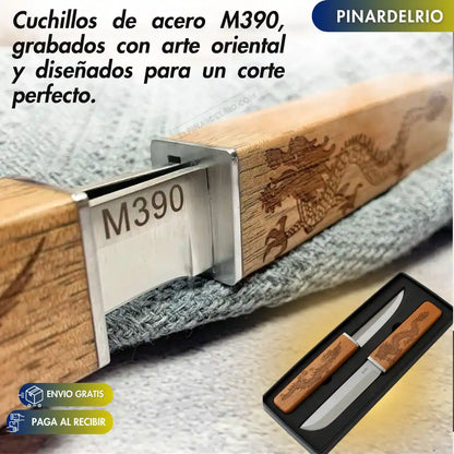 Set Cuchillos  Dragon Master