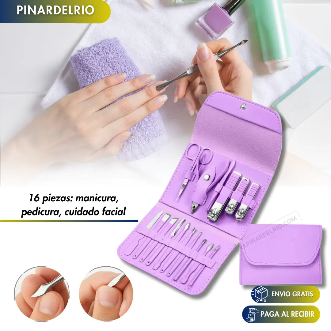 PAGA 1 Y LLEVA 2 ManiLux Pro Set de Manicure y Pedicure