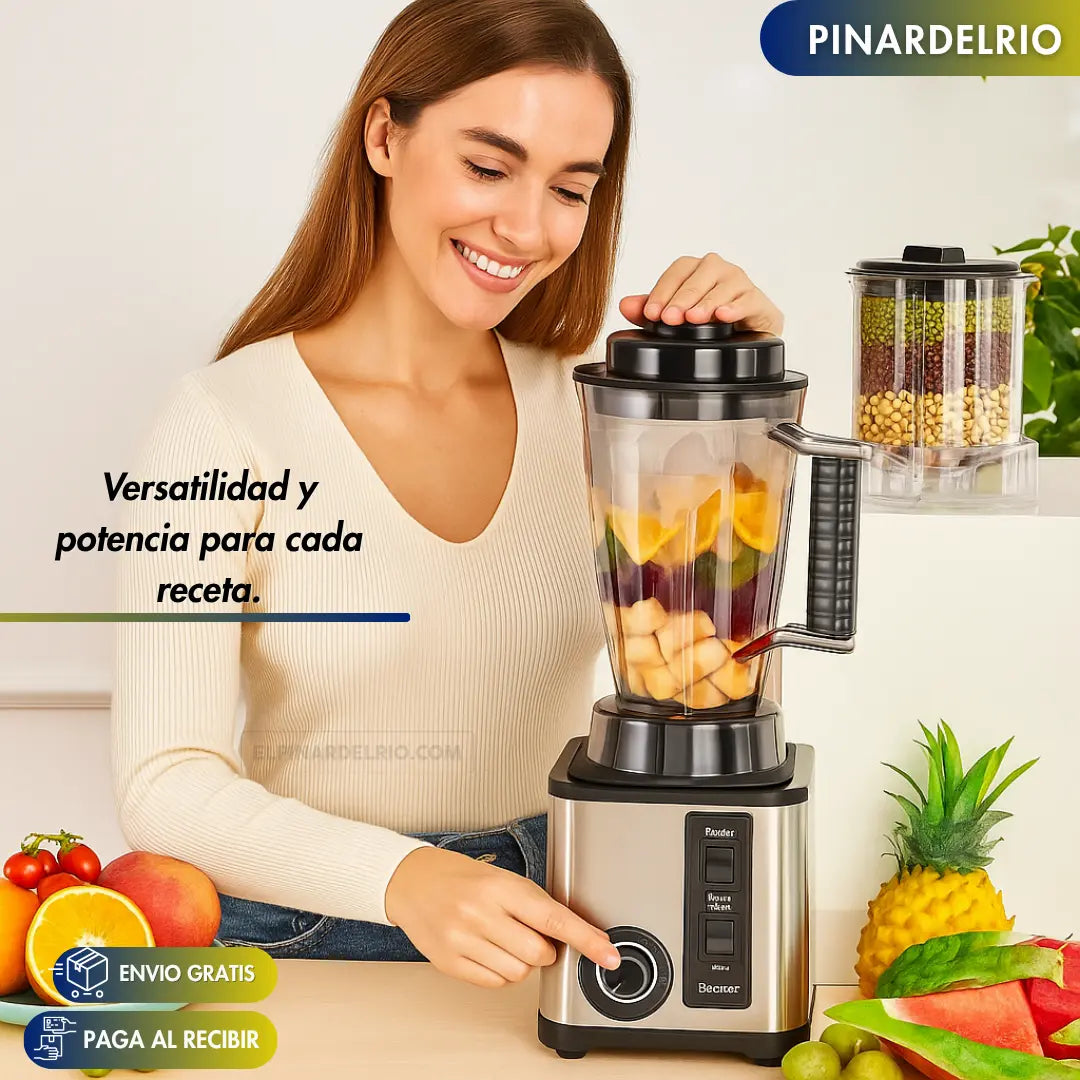 Licuadora Multifuncional BarChef 6 EN1