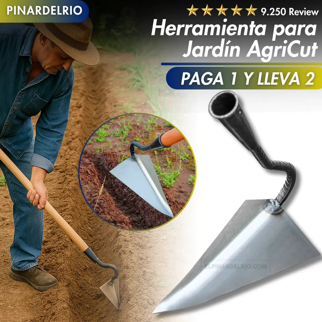 PAGA 1 Y LLEVA 2 Herramienta para Jardín AgriCut