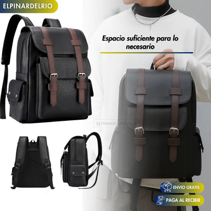 Mochila de cuero Unisex EliteCarry