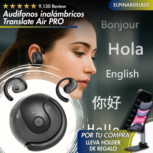 Audífonos inalámbricos Translate Air PRO  TKT + Holder de Regalo
