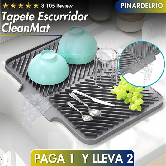 PAGA 1 Y LLEVA 2 Tapete Escurridor CleanMat