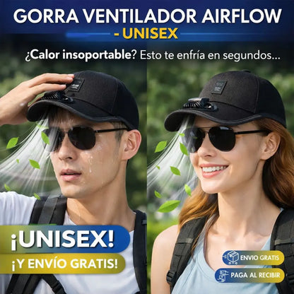 Gorra con Ventilador AirFlow
                
                
                  
                    Gorra con Ventilador AirFlow
