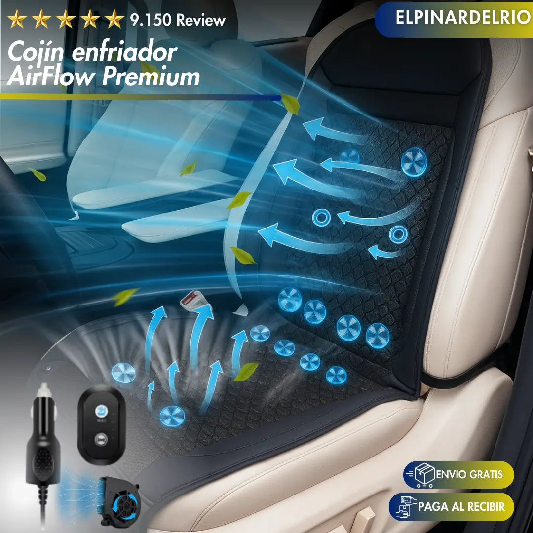 Cojín Enfriador para Asientos AirFlow Premium