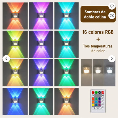 PACK X 2 Lampara Aurora RGB Inteligente