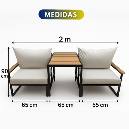 Juego de Muebles FlexiLounge