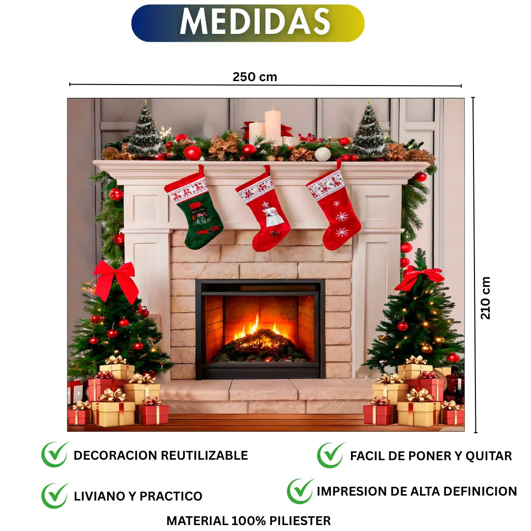 Telón Navideño MagicXmas™