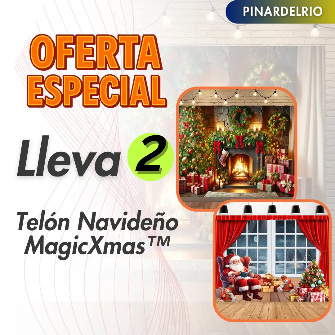 Telón Navideño MagicXmas™