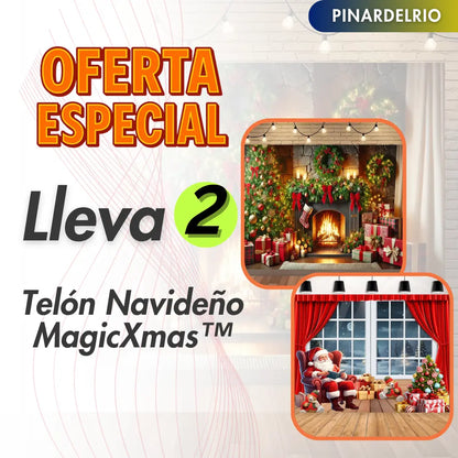 Telón Navideño MagicXmas™