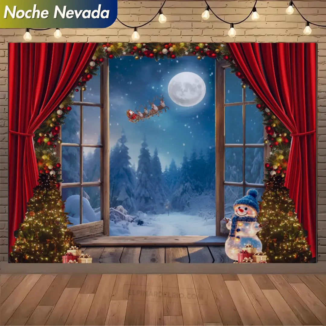 Telón Navideño MagicXmas™