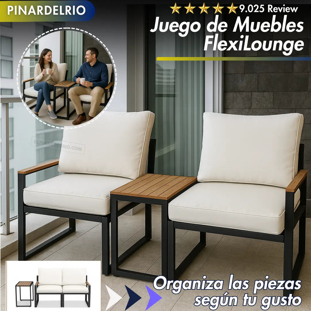 Juego de Muebles FlexiLounge