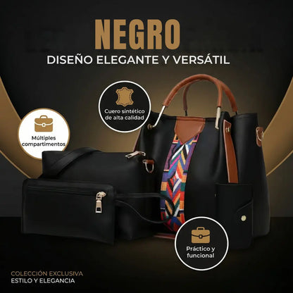 Set Elegance Tote 4 en 1