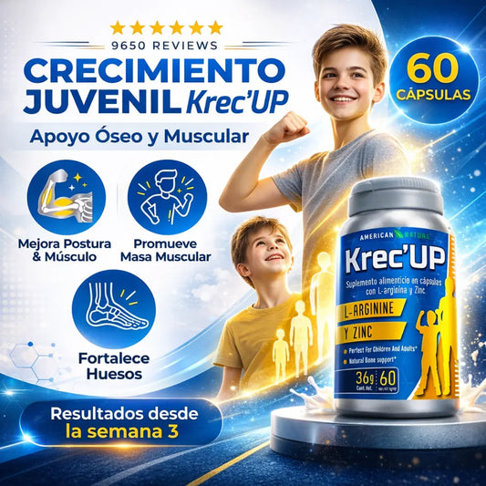 KREC UP suplemento Alimenticio para jovenes