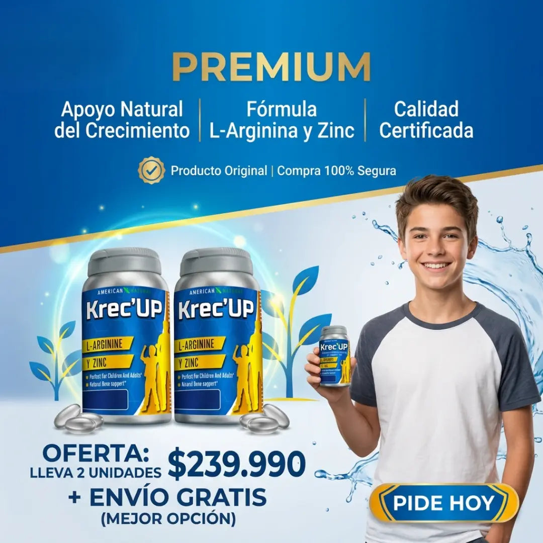 KREC UP suplemento Alimenticio para jovenes