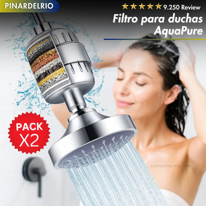 PACK X 2 Filtro para duchas AquaPure