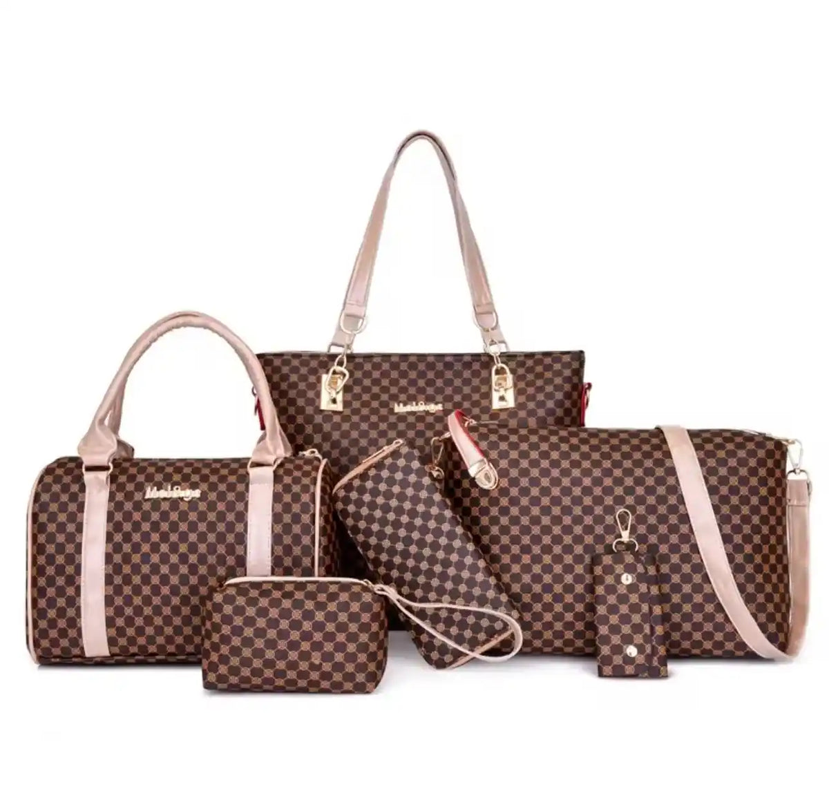 Carteras Queen Bag Collection 6 piezas