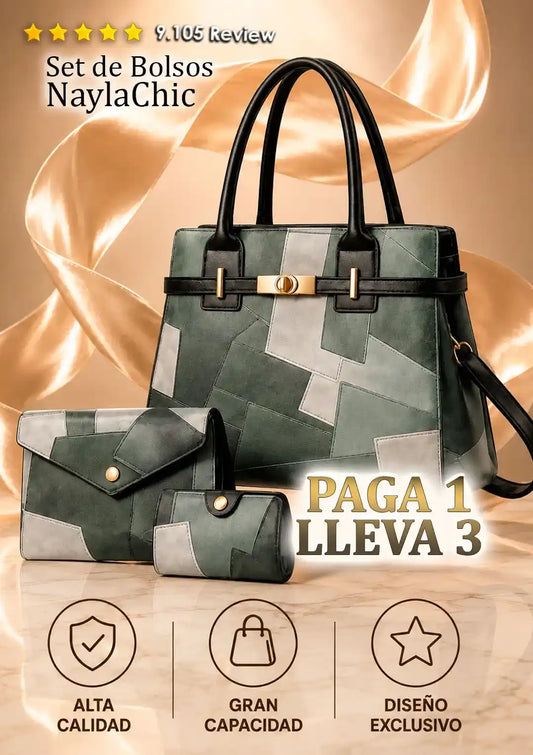 Set de Bolsos NaylaChic Versatil