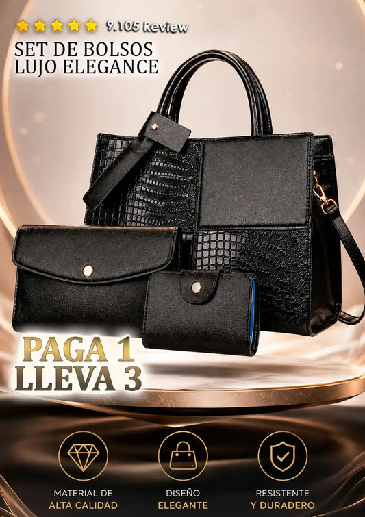 Set de Bolsos Lujo Elegance