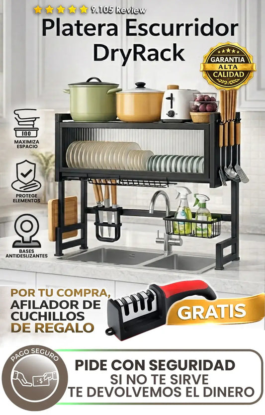 PLATERA + AFILADOR CUCHILLO