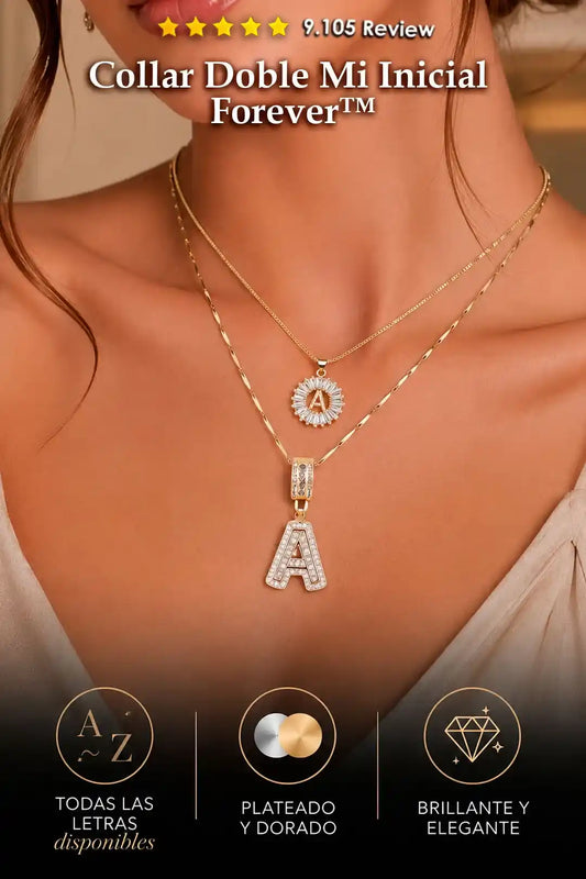 Collar Doble Mi Inicial Forever™