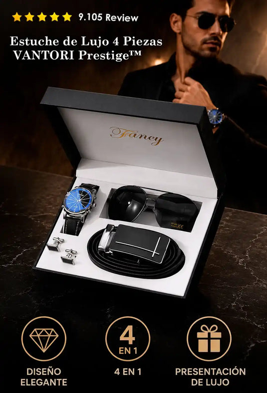 Estuche de Lujo 4 Piezas VANTORI Prestige™