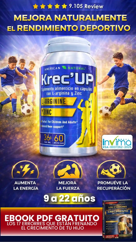 KREC UP SUPLEMENTO DEPORTISTAS