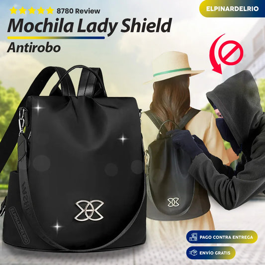 Mochila Impemeable Lady Shield Antirobo