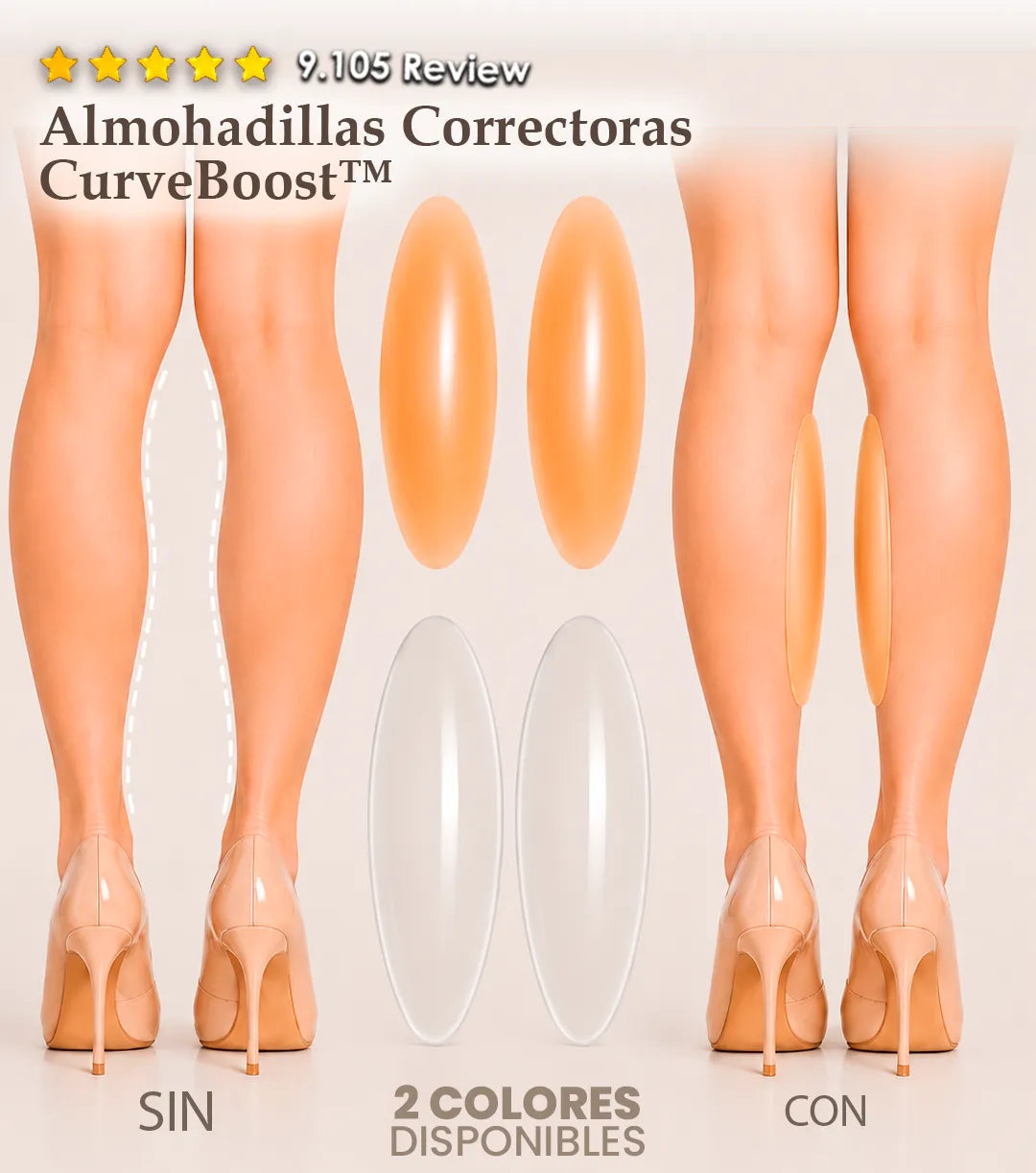 Almohadillas Correctoras CurveBoost™