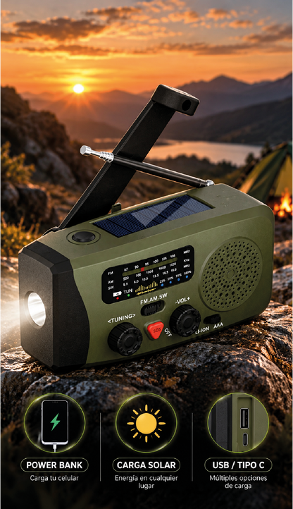 RADIO PoweLight Emergencia Pro