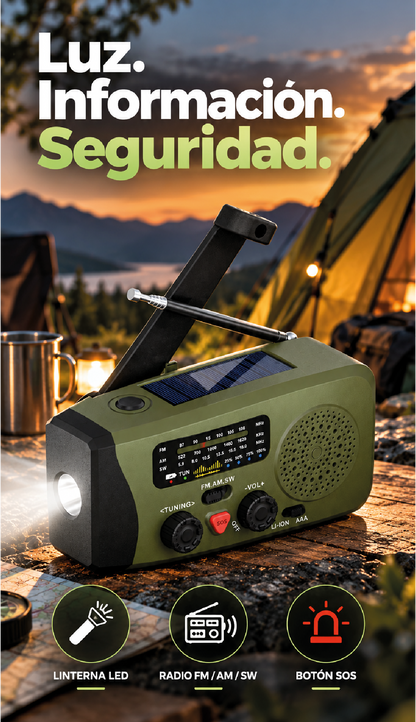 RADIO PoweLight Emergencia Pro