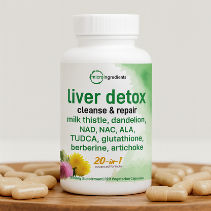 Suplemento Herbal Regenerador Liver Detox – Cleanse & Repair
