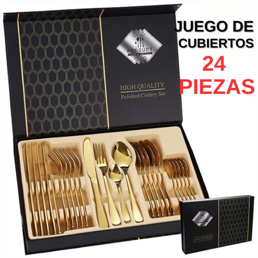 Juego de cubiertos 24  PIEZAS 50% OFF