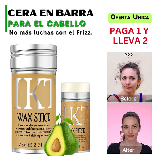 PAGA 1 Y LLEVA 2 Cera en barra FrizzControl 50%OFF