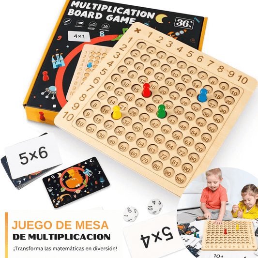 Juego de mesa de multiplicación KIDS 50%OFF