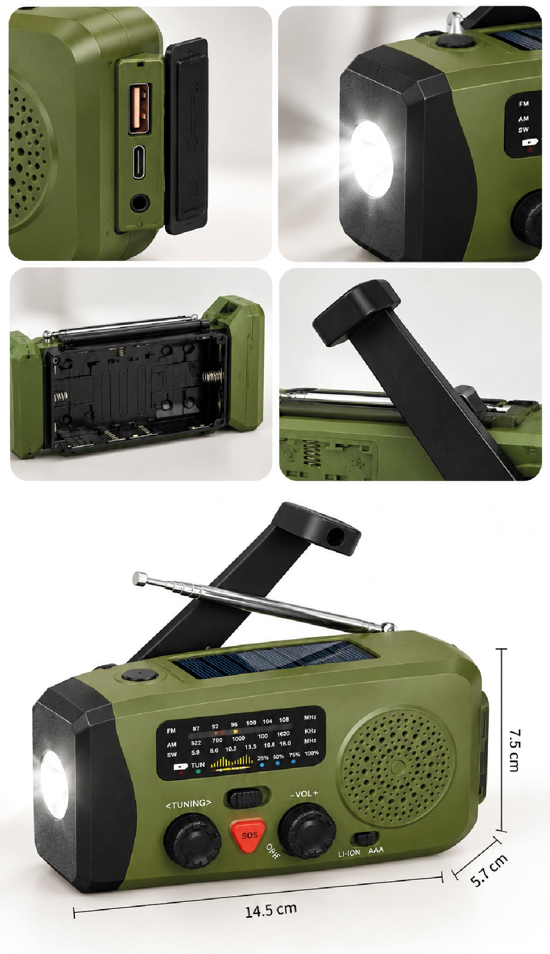 RADIO PoweLight Emergencia Pro